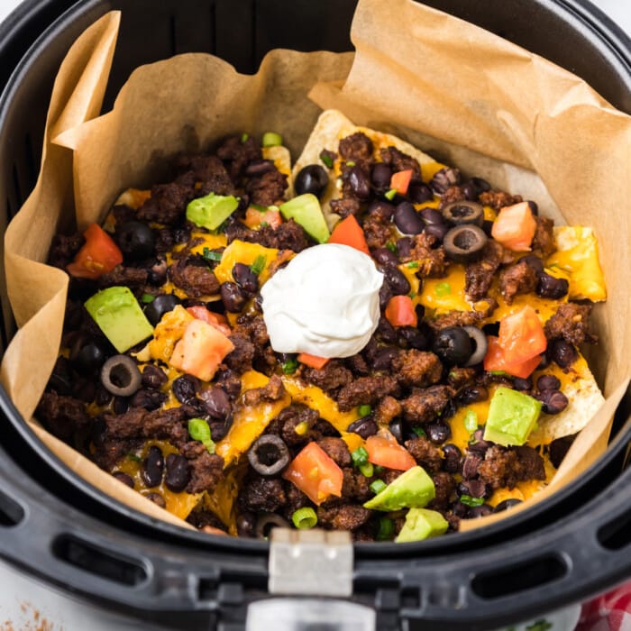 Air Fryer Nachos feature