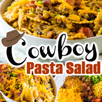 Cowboy Pasta Salad pin