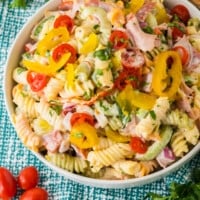 Italian Sub Pasta Salad