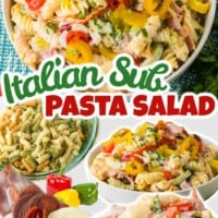 Italian Sub Pasta Salad PIn