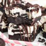 Oreo Cheesecake Bars feature