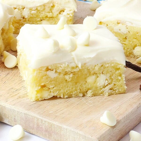 Vanilla Brownies feature