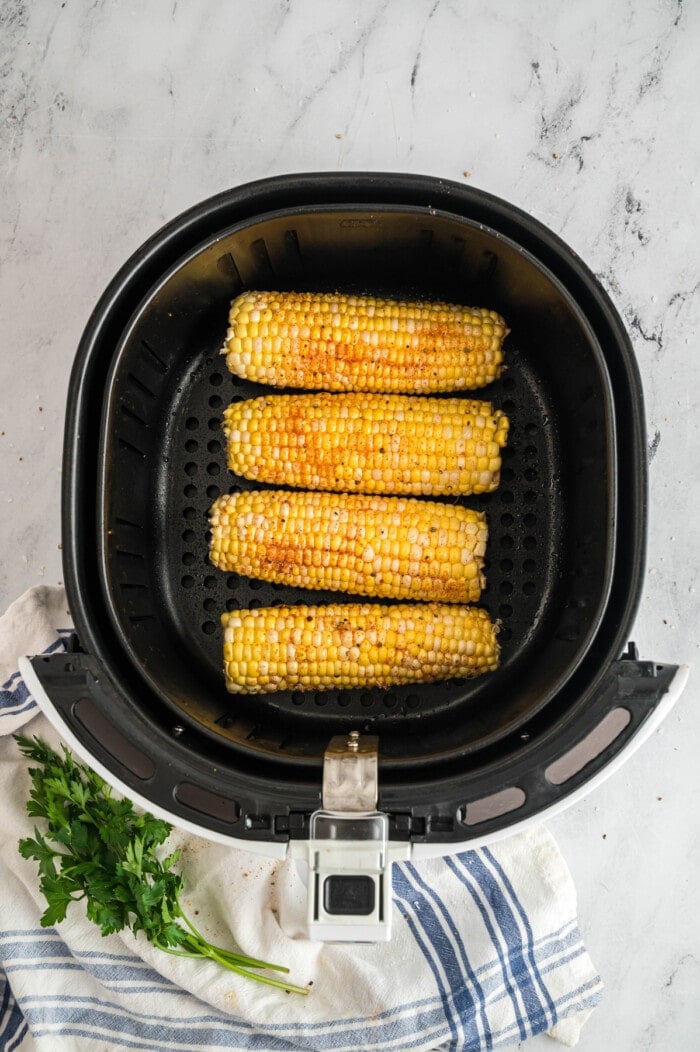 corn on the cob in the air fryer