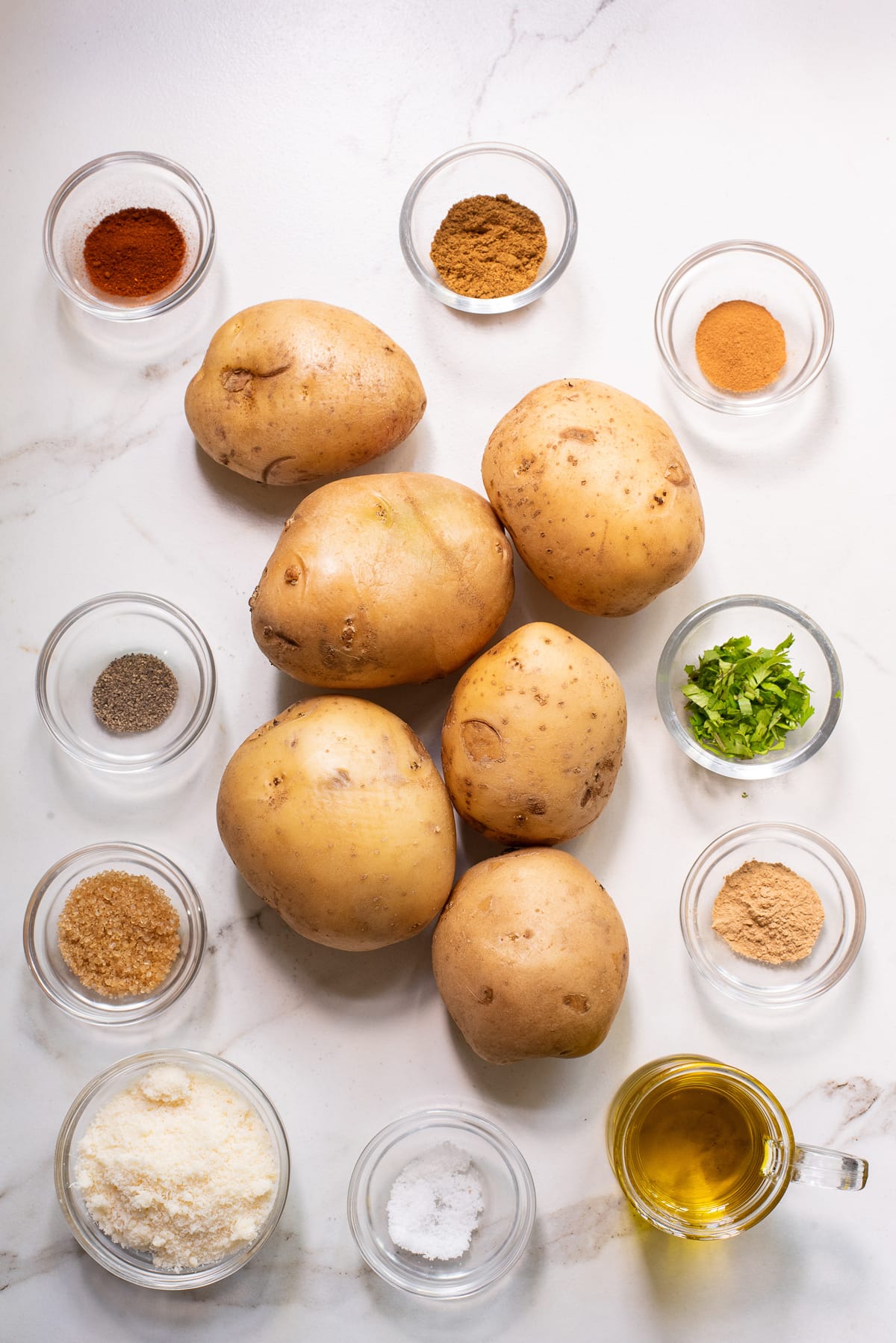 ingredients needed to make mexican potatoes