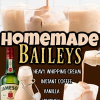 Homemade Baileys Irish Cream pin