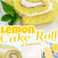 Lemon Cake Roll pin