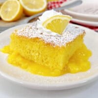 Warm Lemon Pudding Cake feature