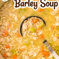 Chicken Barley Soup pin