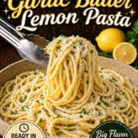 Lemon Garlic Pasta Pin