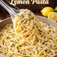 Lemon Garlic Pasta Pin