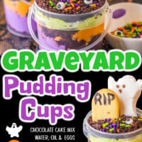 Graveyard Pudding Pin