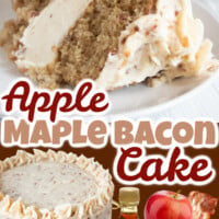 Apple Maple Bacon Cake pin