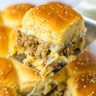 Philly Cheesesteak Sliders feature