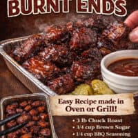 Poor Man's Burnt Ends pin