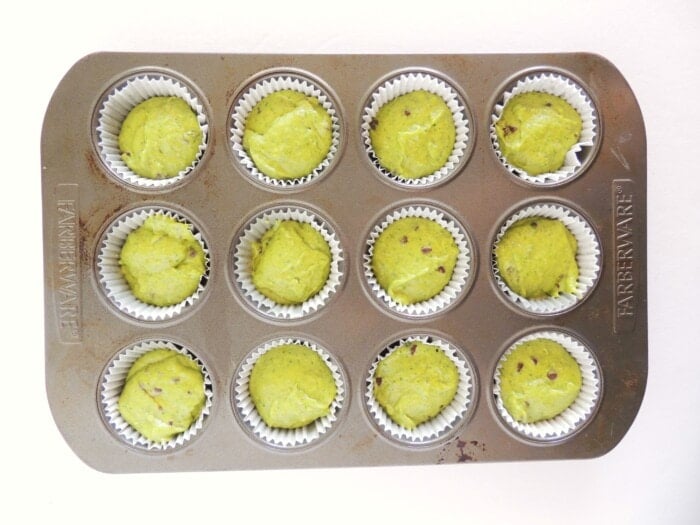 monster muffins in the muffin tin