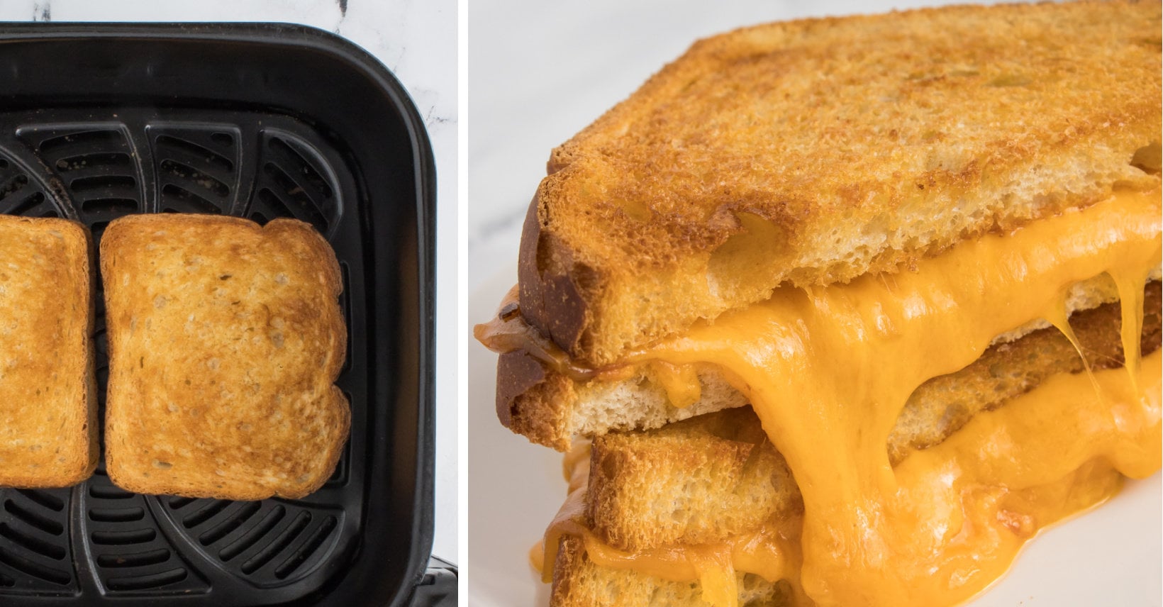 Air Fryer Grilled Cheese | Kitchen Fun With My 3 Sons