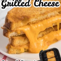 Air Fryer Grilled Cheese pin
