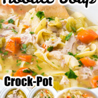 Crockpot Chicken Noodle Soup pin