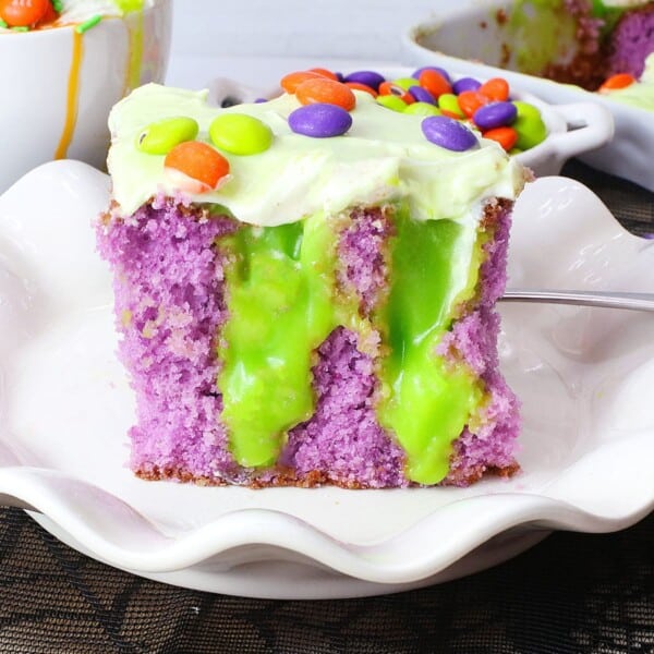 Halloween Poke Cake feature