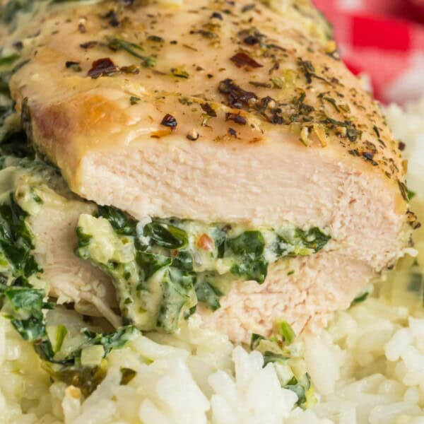 Spinach Stuffed Chicken feature