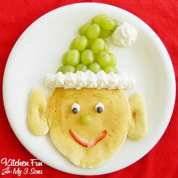 Santa's elf pancakes