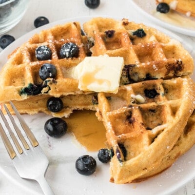 Blueberry Waffles feature