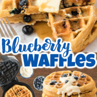 Blueberry Waffles pin