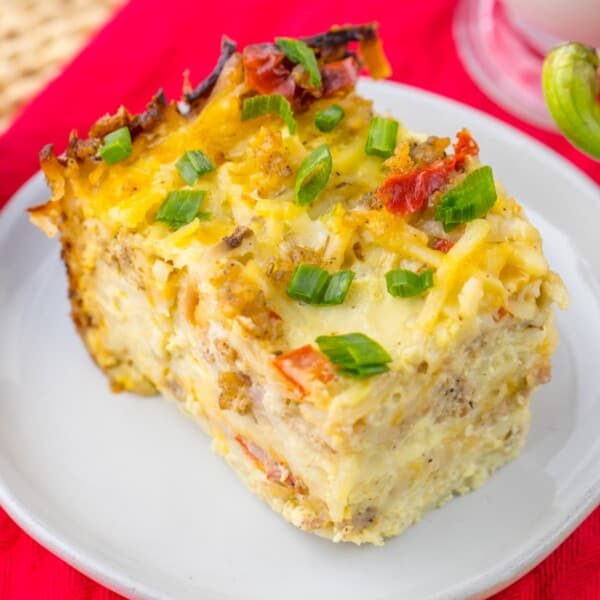 Christmas Breakfast Casserole feature