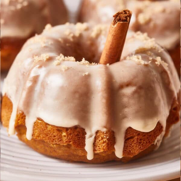 Mini Pumpkin Bundt Cake feature