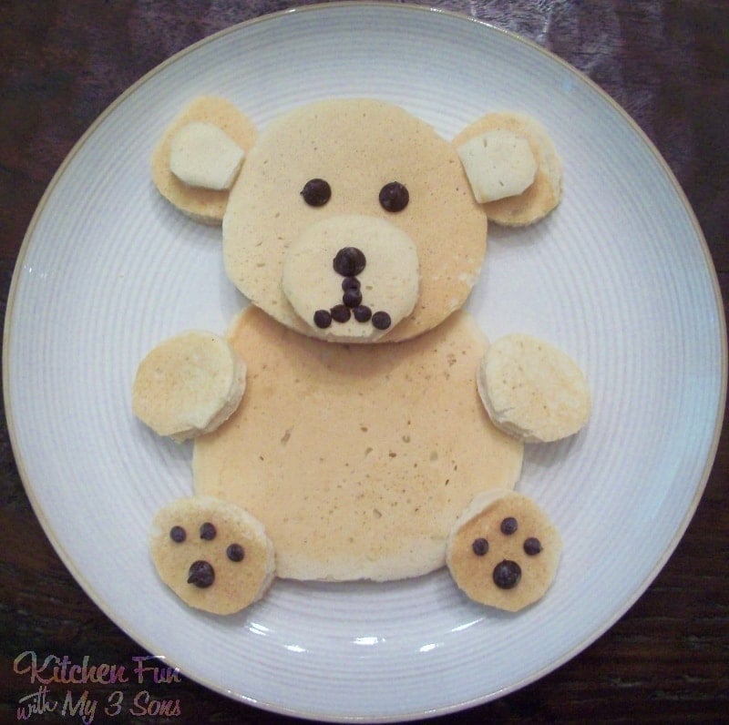 Teddy Bear Pancakes