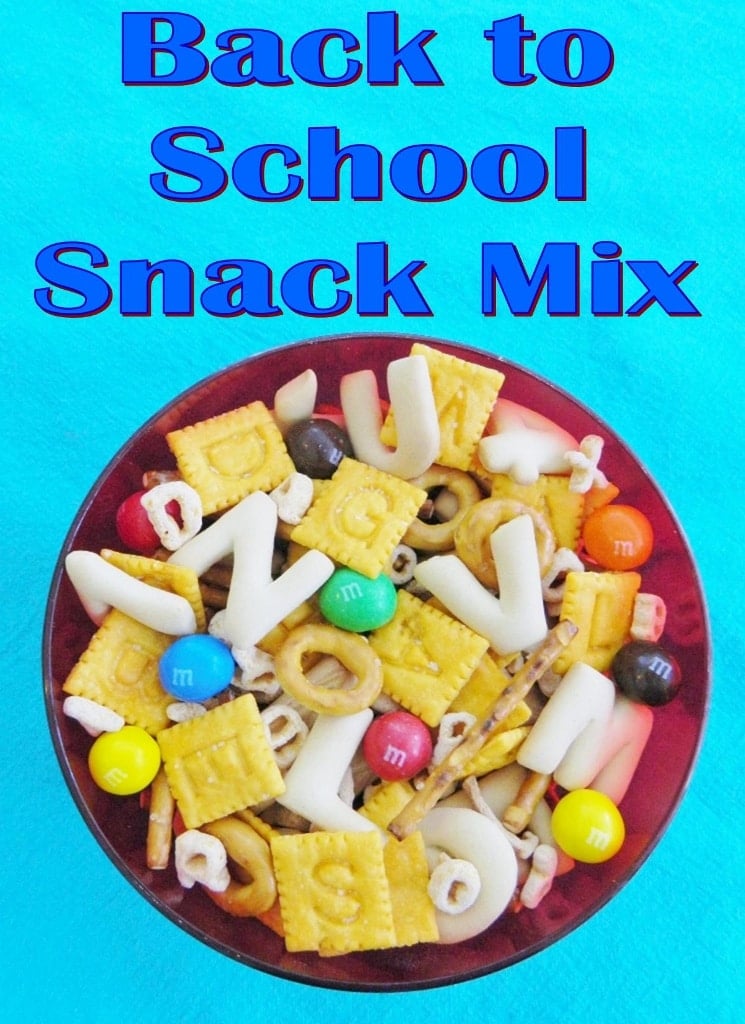 Back to School Snack Mix Pin