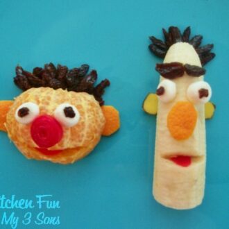 Ernie and Bert fruit snack