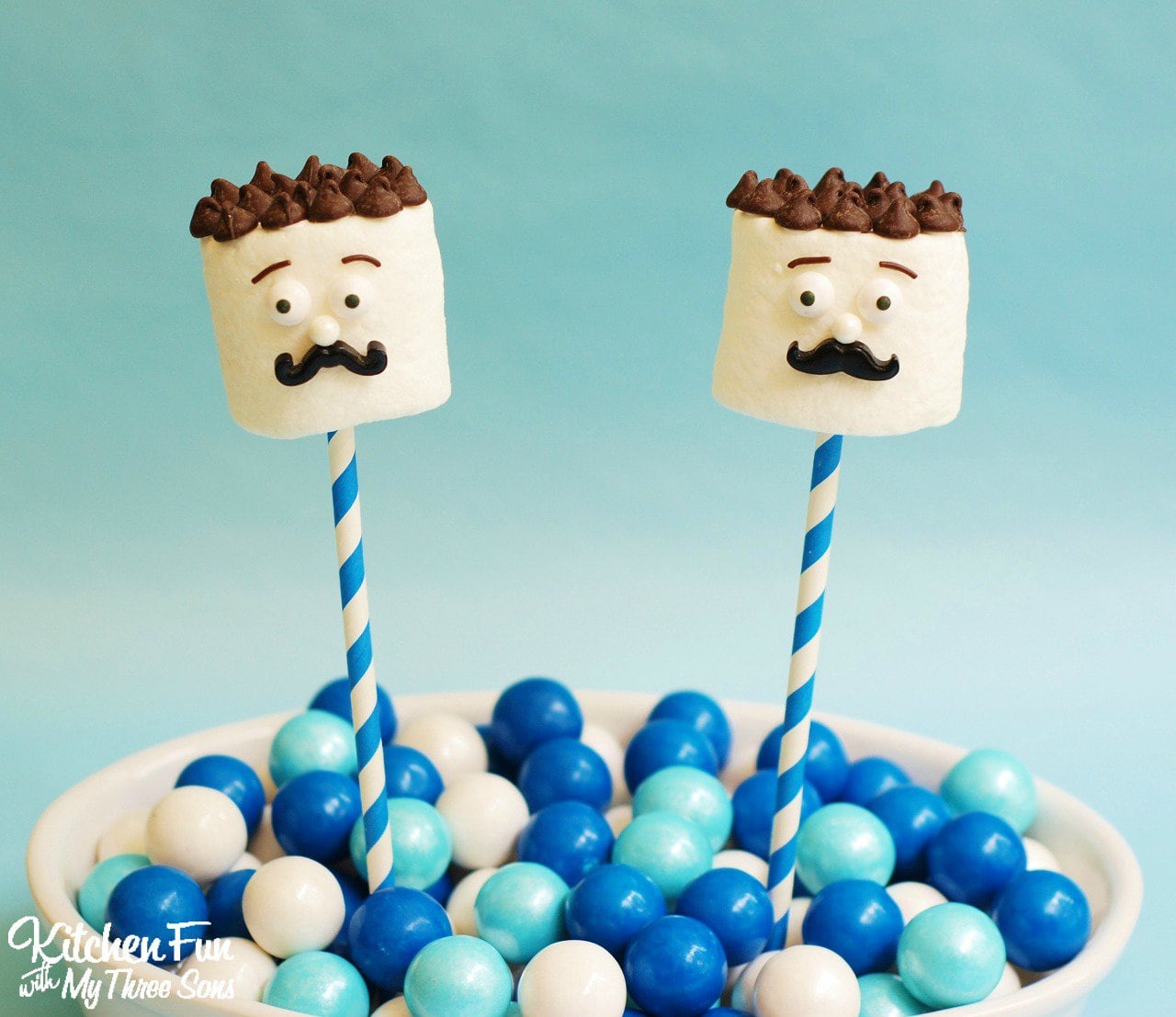 Father's Day Marshmallow Pops