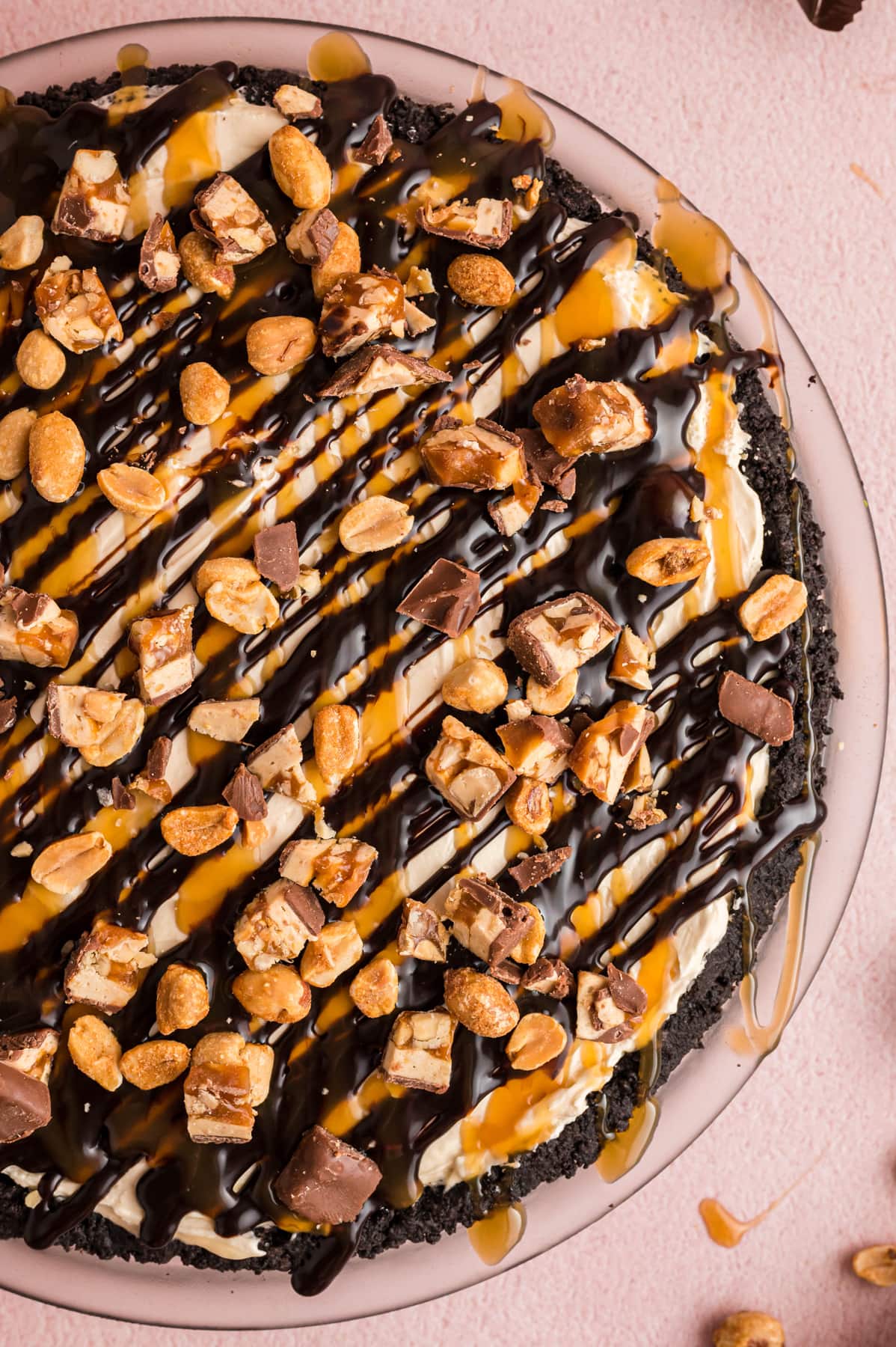 A snickers pie.
