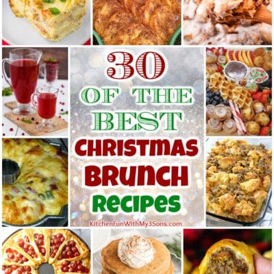 30 of the BEST Christmas Brunch Recipes pin