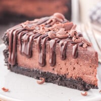 Chocolate Cheesecake feature