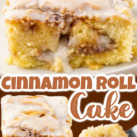 Cinnamon Roll Cake pin