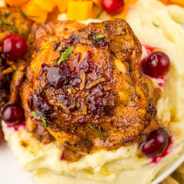 Cranberry Orange Chicken feature
