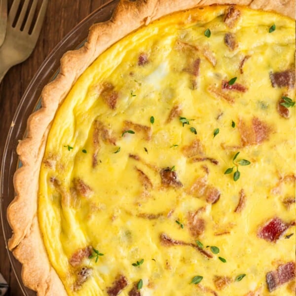 Easy Quiche Recipe feature