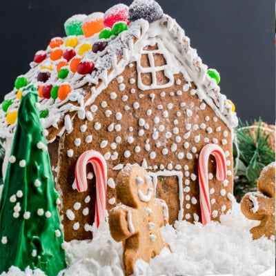 Homemade Gingerbread House feature
