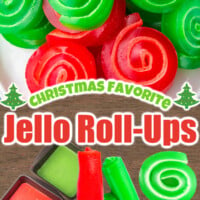 Christmas Jello Roll Ups pin