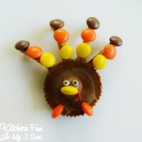 reese's turkey treat on a plate