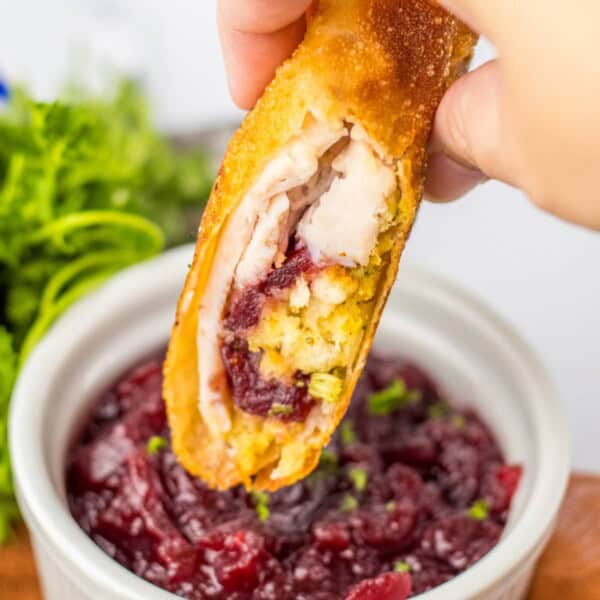 Thanksgiving Egg Rolls feature
