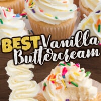 Vanilla Buttercream Frosting pin