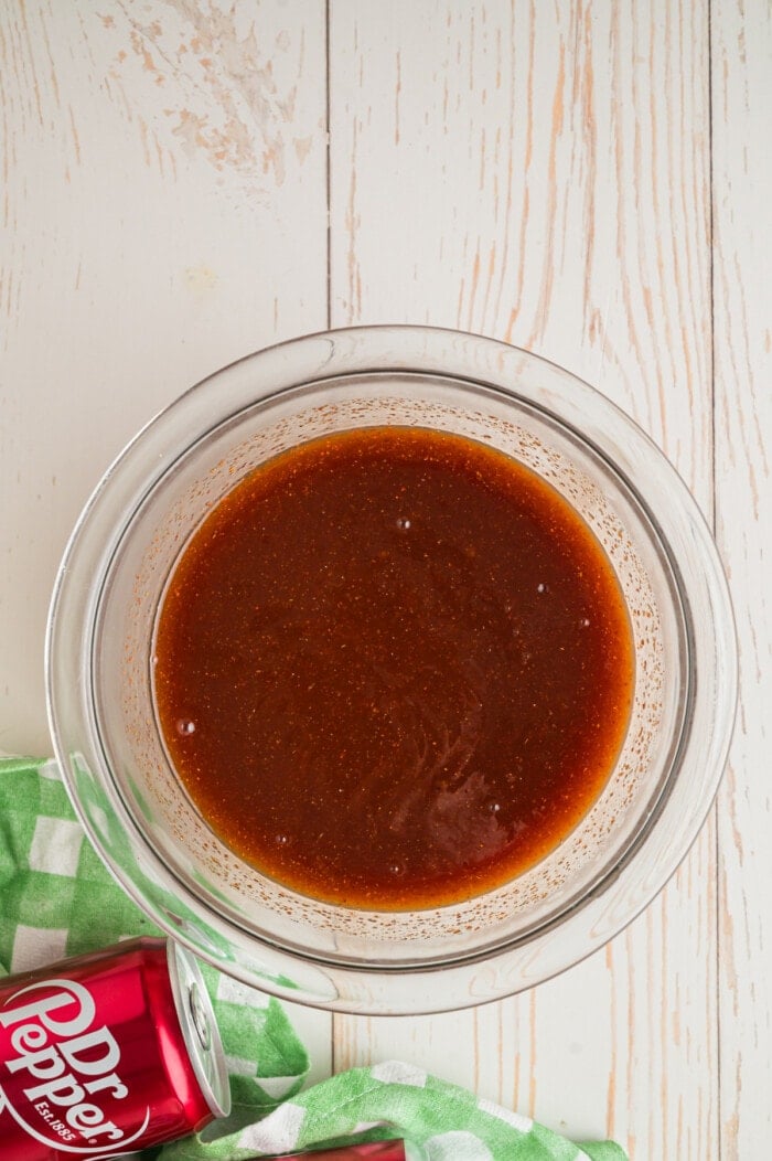 BBQ sauce in a bowl