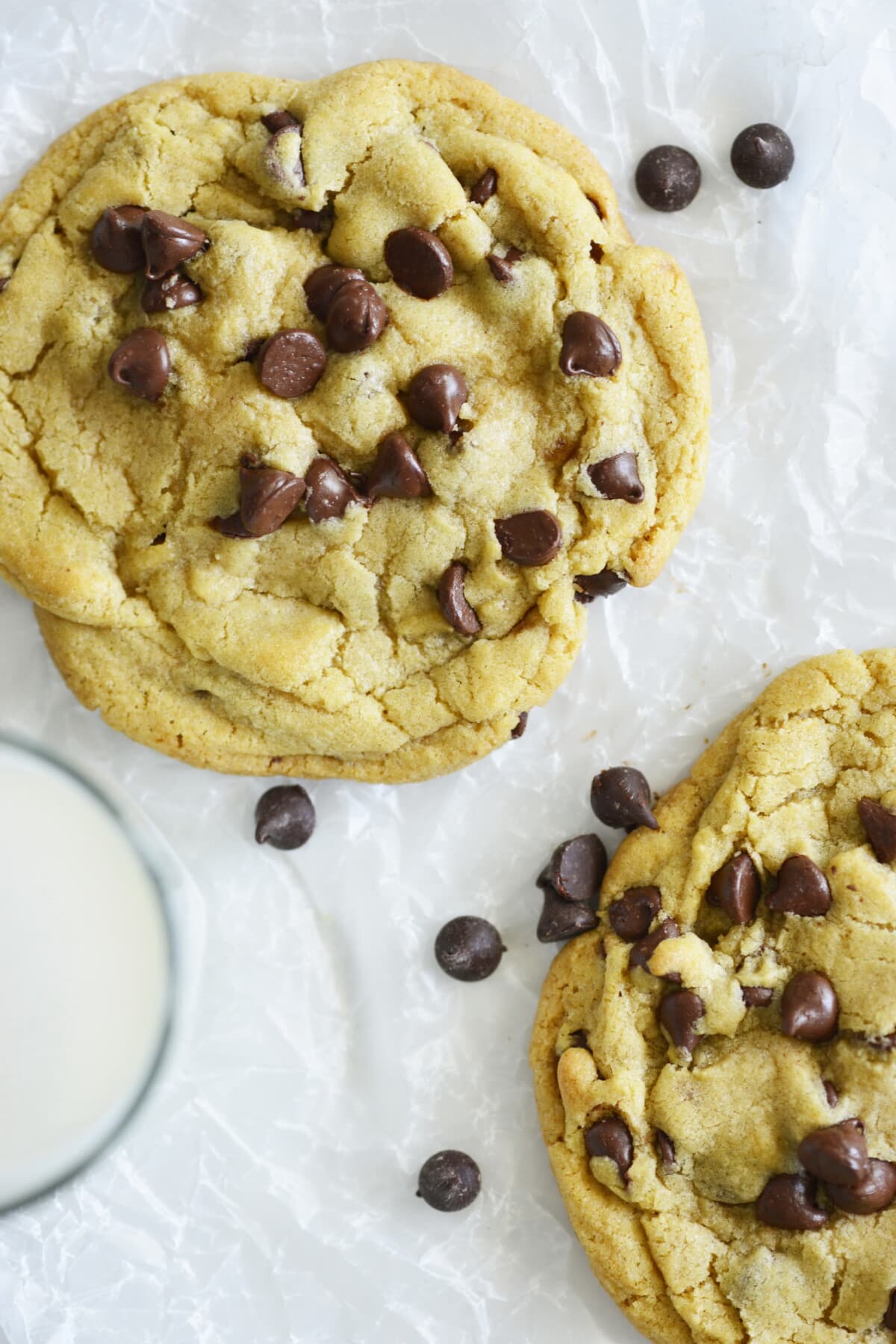 Small Batch Chocolate Chip Cookies for 2