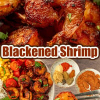 Blackened Shrimp pin