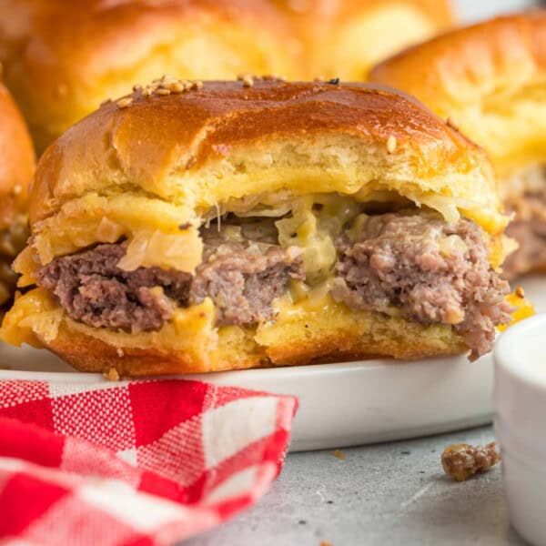 Cheeseburger Sliders feature