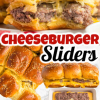 Cheeseburger Sliders pin