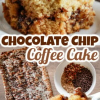 Chocolate Chip Coffee Cake pin
